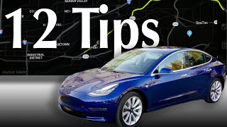 12 Must know navigation tips for Tesla model 3 and y  Tesla how to 16 [upl. by Yenahteb734]