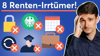 8 RentenIrrtümer die deinen Wohlstand gefährden [upl. by Htebizile]