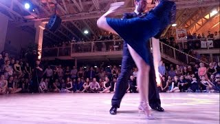 Fausto Carpino y Stephanie Fesneau  Belgrade Tango Encuentro 2017  A mis compañeros [upl. by Corri]