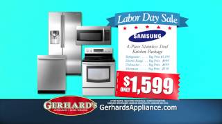 Gerhards Appliance  Labor Day Sale [upl. by Llennhoj]