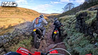 Green Laning in Staffordshire amp Derbyshire  Honda CRF450X 4K [upl. by Asial]