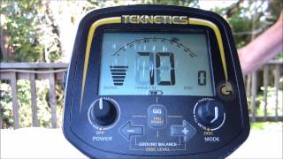 New Teknetics G2 Metal Detector Overview  June 29 2014 [upl. by Basilio]