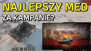 T55A  NAJLEPSZY MED ZA KAMPANIE  World of Tanks [upl. by Konrad]