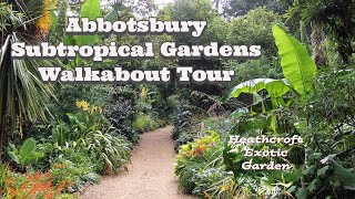 Abbotsbury Subtropical Gardens Walkabout Tour [upl. by Nac704]