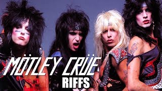 Mötley Crüe riff video tribute mick Mars THE DIRT movie hair metal [upl. by Rollo]