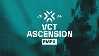 VCT Ascension EMEA PlayIns  Day 1  Group Stage [upl. by Flo892]