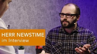 HERR NEWSTIME im Interview [upl. by Kacey]