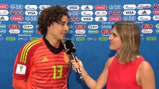 ¡IMPERDIBLE Memo Ochoa Hablando Francés en Entrevista [upl. by Lapointe]