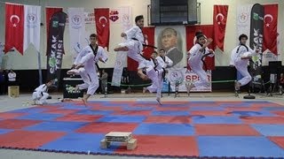 AMASYADA MUHTEŞEM TAEKWONDO GÖSTERİSİ [upl. by Nolahs]