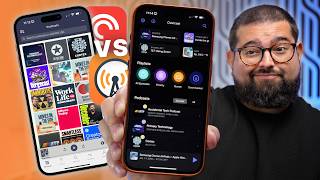 Overcast vs Pocket Casts 2024 Best iPhone Podcast Apps Showdown [upl. by Rorke145]