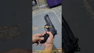 Beretta M9 co2 bb air pistolairgun in india no license requiredshorts [upl. by Doowron454]