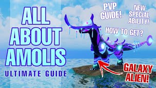 ALL ABOUT AMOLIS 🌌 Ultimate Guide PVP HOW TO GET MORE  Creatures of Sonaria [upl. by Post]