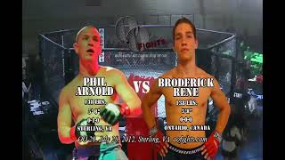 CageZilla 20  Phil Arnold Vs Broderick Rene [upl. by Cerveny14]