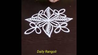 Karthika Masam mugguluDaily simple rangoli for Karthika Masamsmall kolam for every day [upl. by Rois80]