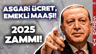 Asgari Ücret ve Emekli Maaşında 2025 Zammı Hesabı Yeni Seviye Ortaya Çıktı En Düşük Aylık [upl. by Iruyas]