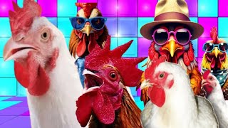 SUPER MEGAMIX FUNNY CHICKENS amp ROOSTERS COFFIN DANCE SONG ASTRONOMIA [upl. by Eesak]