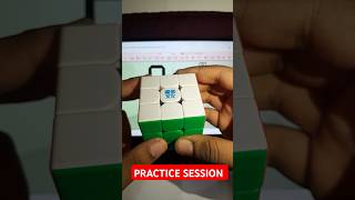 PRACTICE SESSION WITH CSTIMER cubing practice viralshorts satisfying asmr lookahead tps moyu [upl. by Lynnette]