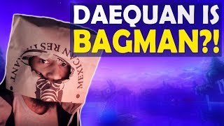 DAEQUAN IS BAGMAN  DEFENSE AGAINST STREAM SNIPERS  HIGH KILL FUNNY GAME Fortnite Battle Royale [upl. by Notslah]