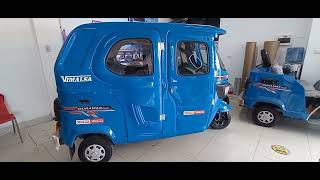 MOTOTAXI GLP TVS DURAMAX PLUS 2024 EN FIBRA CLASICA [upl. by Borreri]