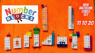 NUMBERBLOCKS 11  20 NEW Mathlink Cubes Activity Set Learning Resources [upl. by Meehyrb]