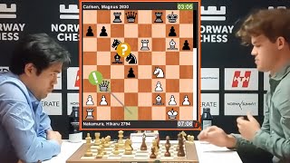 🎦 Magnus Carlsen vs Hikaru Nakamura  Norway Chess 2024 hikarunakamura magnuscarlsen [upl. by Annavoeg543]