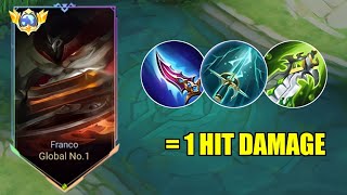 999 IQ FRANCO BEST HOOKING MOMENTS OF ALL TIME you must watch  Mobile Legends 2024 [upl. by Nanyk]