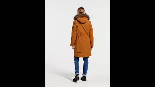 Didriksons Womens Erika 3 Parka Jacket  Cayanne [upl. by Uliram]