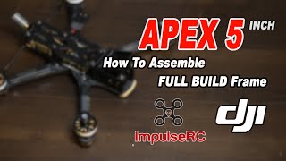 ImpulseRC APEX 5 with DJI Caddx FULL BUILD  ประกอบเฟรมและติดตั้งอุปกรณ์ [upl. by Bradman117]