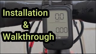 Decathlon BC500  Installation and walkthrough [upl. by Atnauqal]