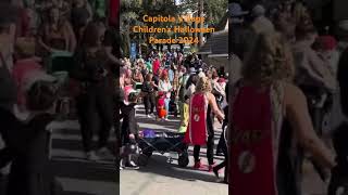 shorts Capitola Village Children’s Halloween Parade 2024 ￼ [upl. by Ahcatan292]