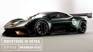 Brabham BT62 Hypercar  Enough downforce to drive upside down  DriveTribe In Detail – Episode 04 [upl. by Davida]