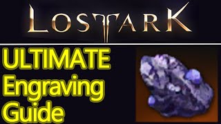 ULTIMATE Lost Ark engravings guide everything you need to know engraving recipes faceting etc [upl. by Ajan708]