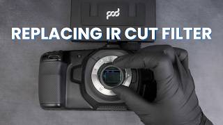 How To Replace BMPCC 4k IR Cut Filter  Kolari DIY Blackmagic Filters [upl. by Nahtanaoj]