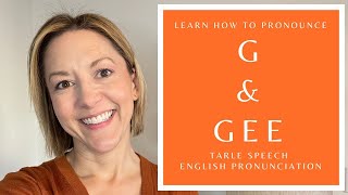 How to Pronounce GEE amp the Letter G  American English Homophone Pronunciation Lesson [upl. by Jobie940]