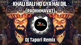 Padmaavat Khalibali  Ranveer Singh  DJ Tapori Remix  Deepika Padukone  Shahid Kapoor  DJ MHT [upl. by Shelburne]