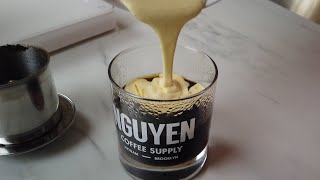 Best Vietnamese Egg Coffee Recipe  Quick amp Easy Coffee Drink  Nguyen Coffee Supply [upl. by Nehgem242]