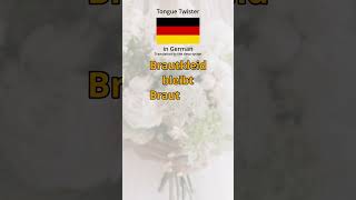 Tongue Twister in German shorts languagefun [upl. by Aryas]