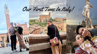 Our First Time In Italy Part 1 ❤️ [upl. by Holzman565]