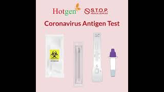 Hotgen Rapid Antigen Test Demo English [upl. by Vieva]