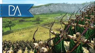 EPIC DEFENSE OF DUNHARROW  Third Age Total War Gameplay [upl. by Karwan349]