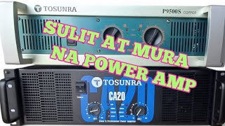 CA20 P9500S TOSUNRA POWER AMPLIFIER UN BOXING [upl. by Icaj251]