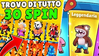 4 SKIN LEGGENDARIE MEGA SPIN CHALLENGE  Stumble Guys ITA [upl. by Thayne84]