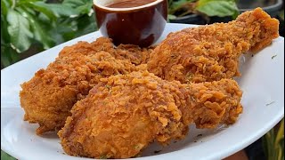 Crispy Fried Chicken Flavorful amp Delicious No Milk No Egg [upl. by Sethi]