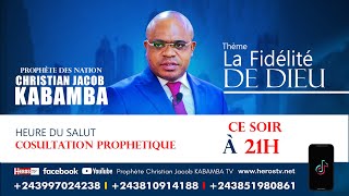 HEURE DU SALUT COSULTATION PROPHETIQUE JEUDI 11012024 PROPH DES NATIONS CHRISTIAN JACOB KABAMBA [upl. by Sherlocke615]