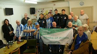 😃 PLAYERS SURPRISE FANS AT DISABLED SUPPORTERS GROUP [upl. by Hardie]