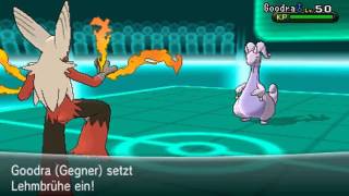 Lets Battle Pokemon XY 1 WiFi  german  Knapper Auftakt [upl. by Ilzel497]