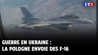 Guerre en Ukraine  la Pologne envoie des F16 [upl. by Ala275]