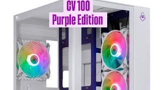 unboxing gabinete cv100 purple edition [upl. by Crista]