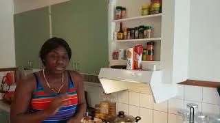 Cuisine congolaise Mbika na makayabu na maki 2 partie [upl. by Weiman]