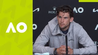 Dominic Thiem quotI was almost on my way homequot press conference 3R  Australian Open 2021 [upl. by Oppen]